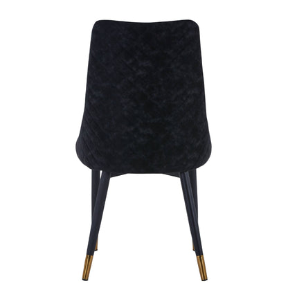 Allure Dining Chairs Fabric/Leather Seat and Back in Oak Wood