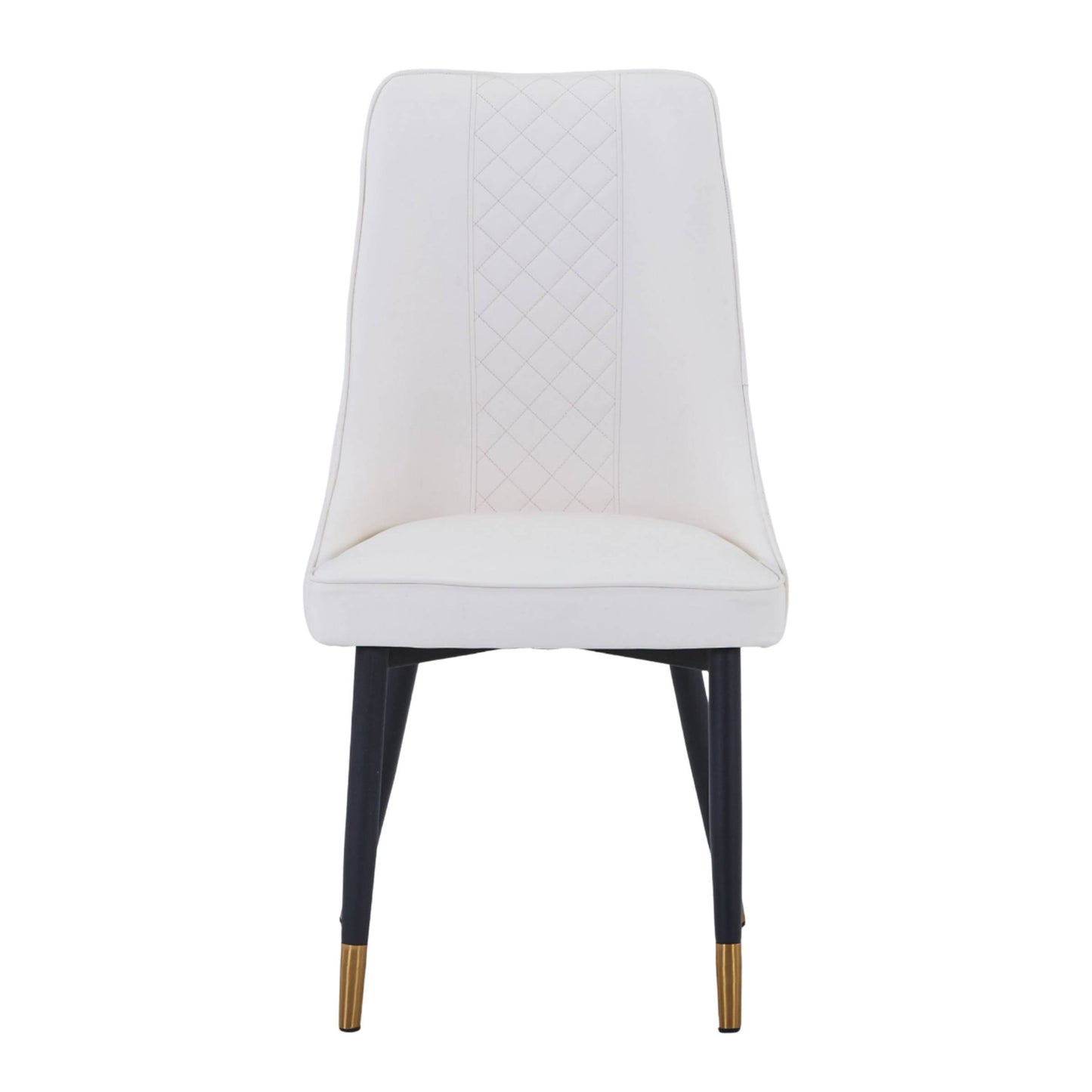 Allure Dining Chairs Fabric/Leather Seat and Back in Oak Wood