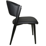 Sylvia 7-Piece Dining Set with Rectangular Table in Sintered Stone Top and 6 Leather Side Chairs - Elax Furniture