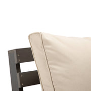 Alpine Lounge Arm Chair with Removable Cushions in Polyester and High-Impact Polystyrene Frame - Elax Furniture