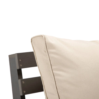 Alpine Lounge Arm Chair with Removable Cushions in Polyester and High-Impact Polystyrene Frame - Elax Furniture