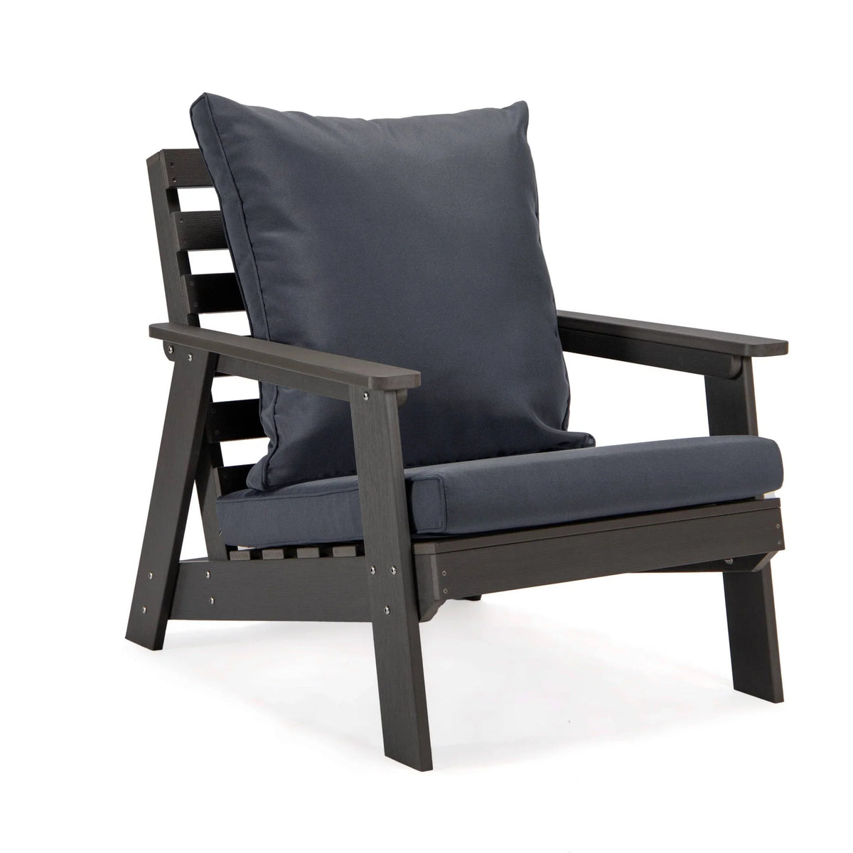 Alpine Lounge Arm Chair with Removable Cushions in Polyester and High-Impact Polystyrene Frame - Elax Furniture