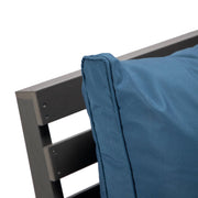 Alpine Lounge Arm Chair with Removable Cushions in Polyester and High-Impact Polystyrene Frame - Elax Furniture