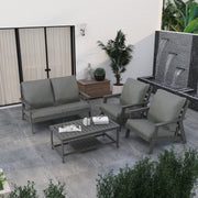 Alpine Lounge Arm Chair with Removable Cushions in Polyester and High-Impact Polystyrene Frame - Elax Furniture