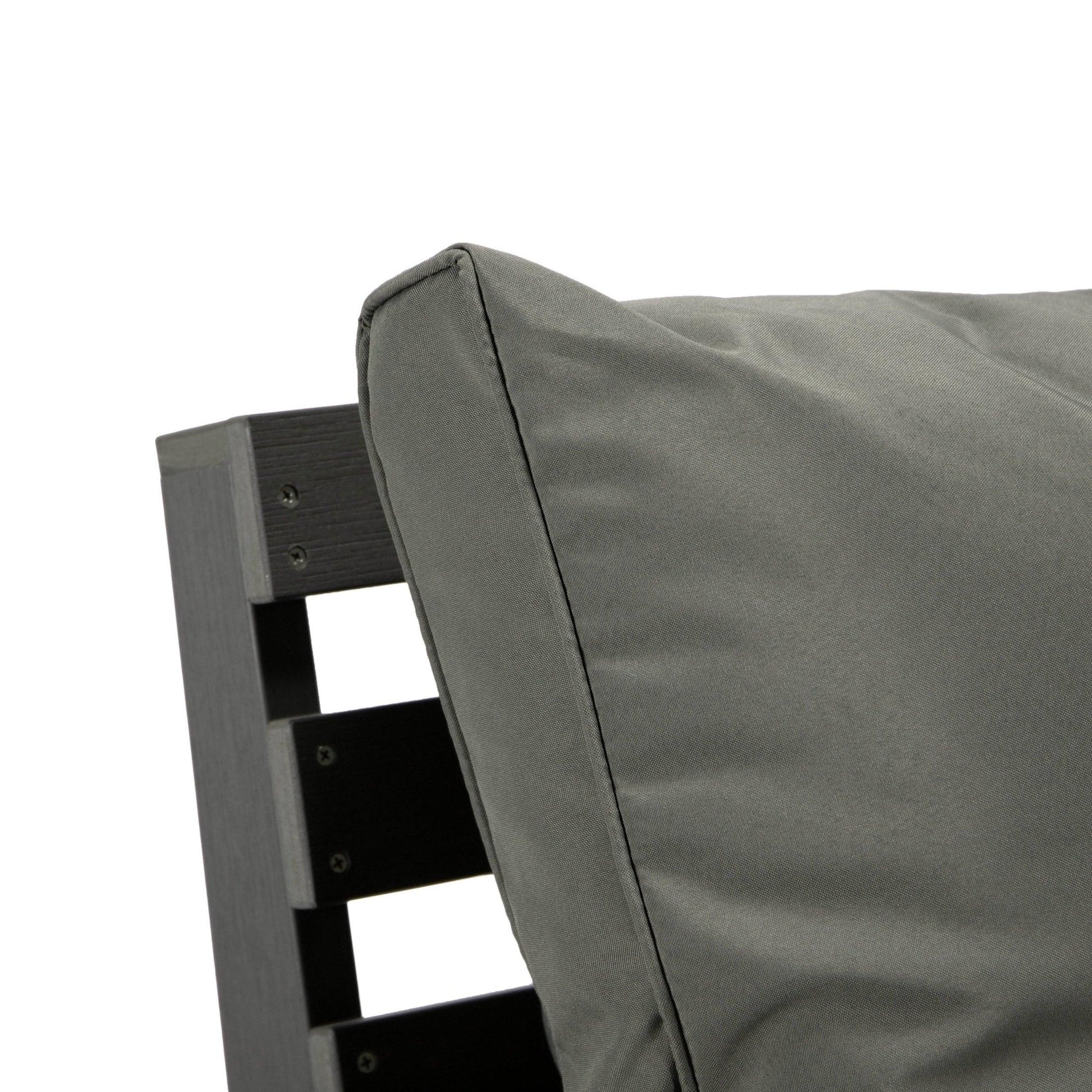 Alpine Lounge Arm Chair with Removable Cushions in Polyester and High-Impact Polystyrene Frame - Elax Furniture