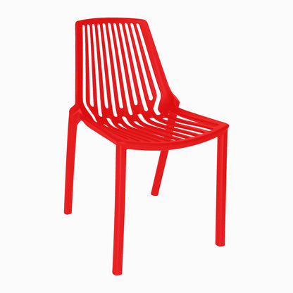 Acken Mid-Century Modern Plastic Dining Chair - Elax Furniture