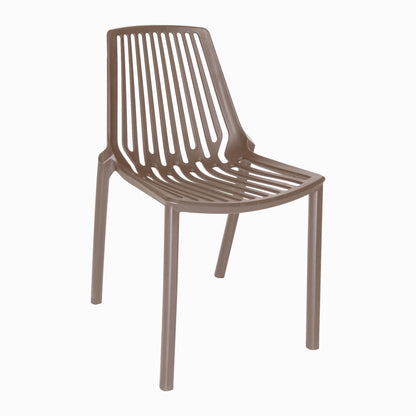 Acken Mid-Century Modern Plastic Dining Chair - Elax Furniture