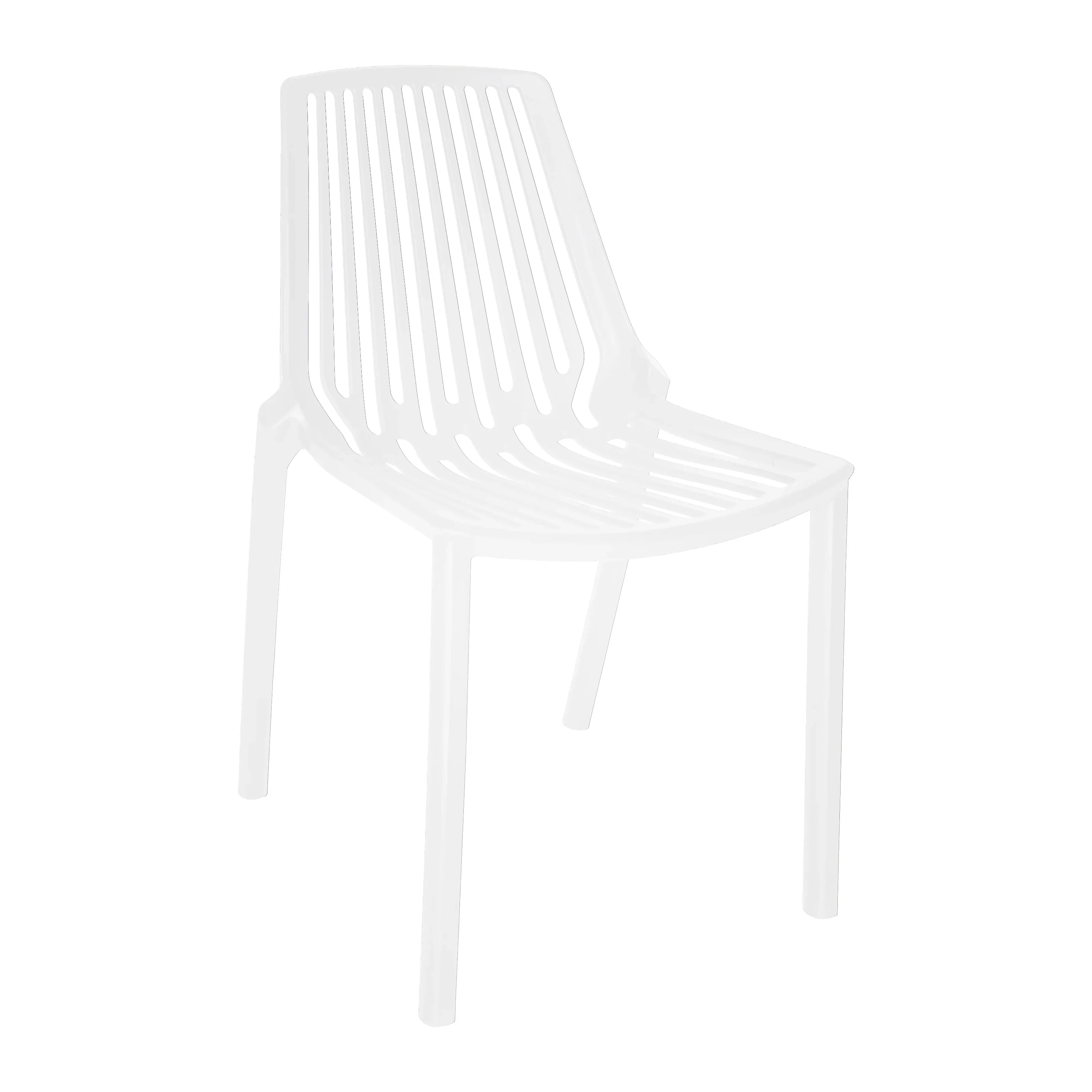 Acken Mid-Century Modern Plastic Dining Chair - Elax Furniture