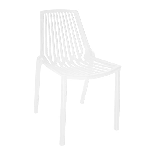 Acken Mid-Century Modern Plastic Dining Chair - Elax Furniture