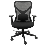 Angel Mesh Fabric Office Chair Steel Frame - Swivel, Tilt and Adjustable Height