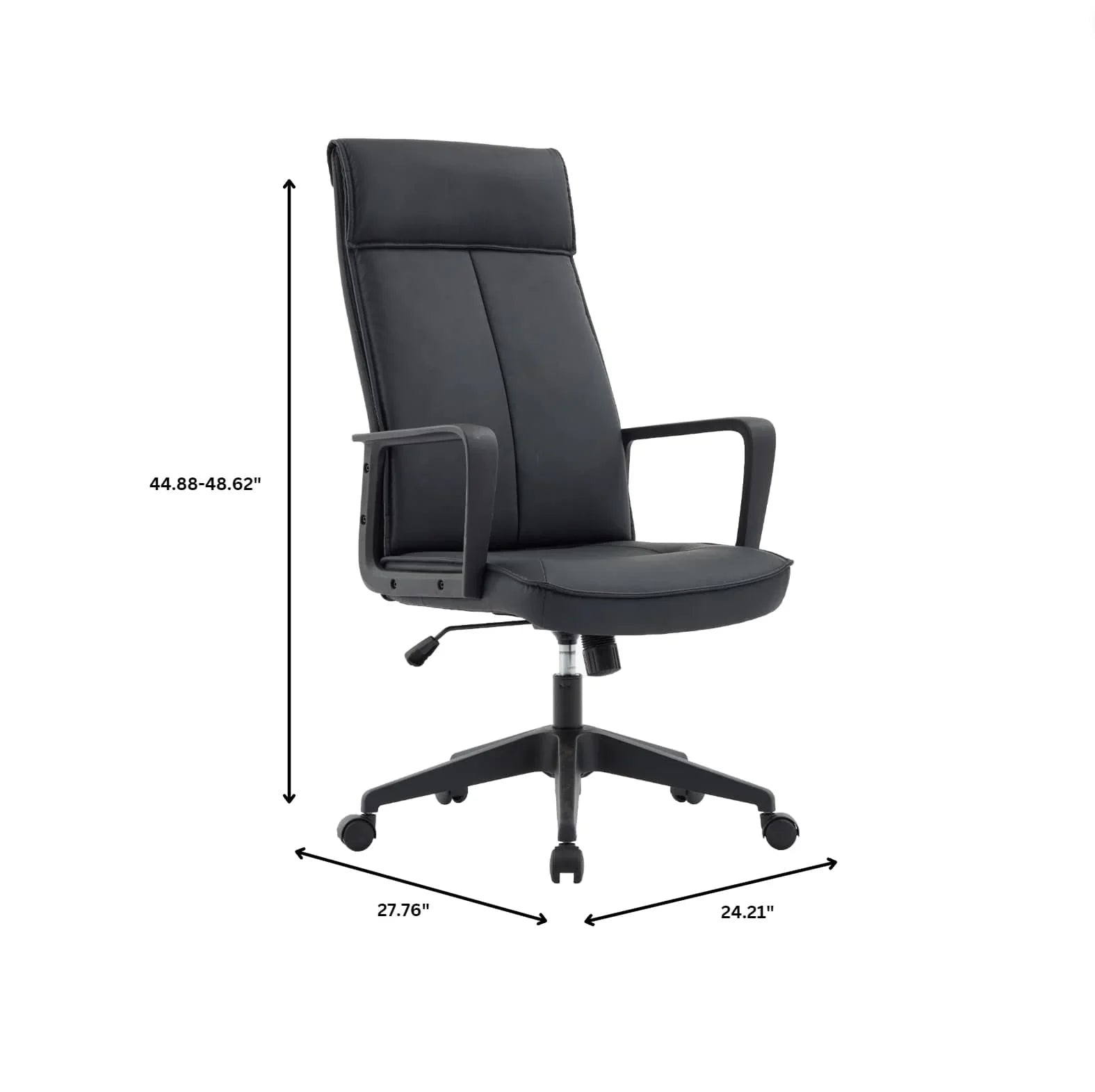 Aiaria High-Back Ergonomic Office Chair with Adjustable Height, Swivel, and Tilt - Elax Furniture