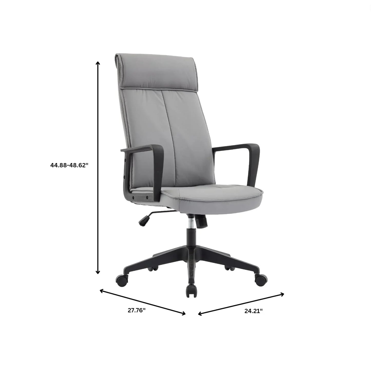 Aiaria High-Back Ergonomic Office Chair with Adjustable Height, Swivel, and Tilt - Elax Furniture