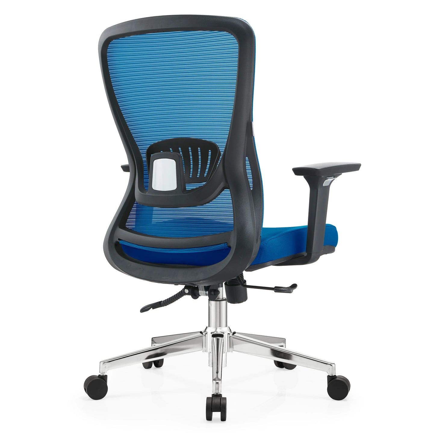 Adorit Mid-Back Adjustable Office Chair Upholstered in Cotton with Mesh Back - Elax Furniture