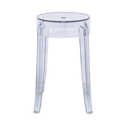 Averill Modern Plastic Dining Stool with Sturdy Seat and Legs for Kitchen and Dining Room - Elax Furniture