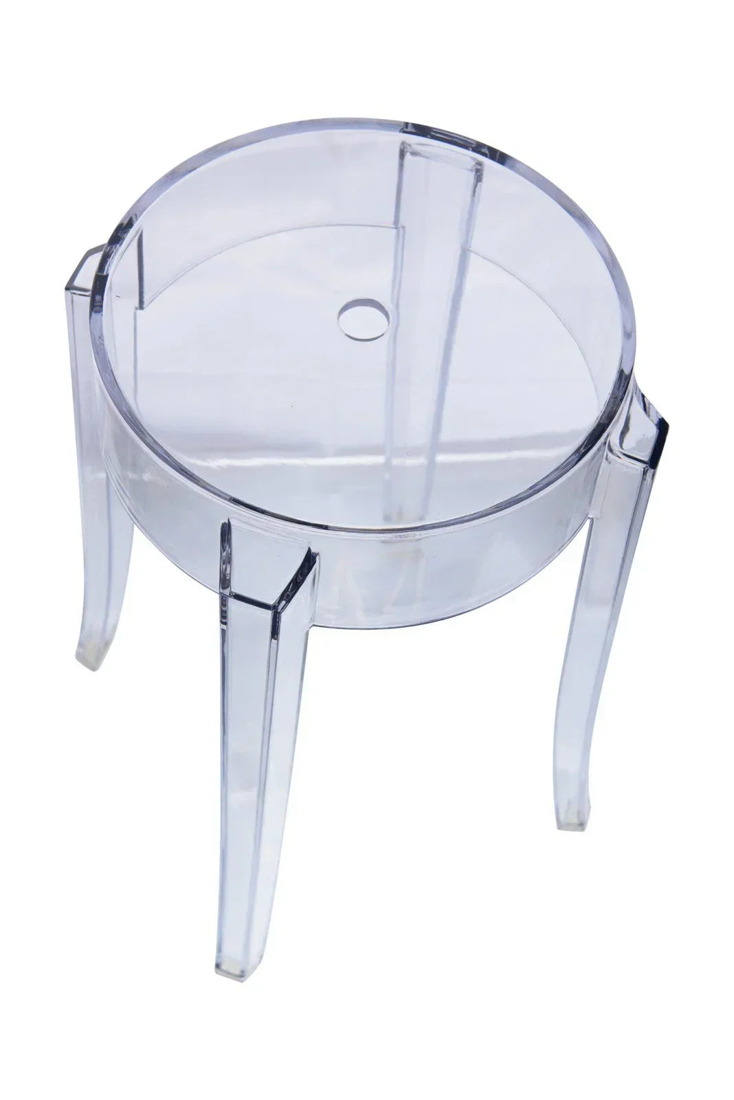 Averill Modern Plastic Dining Stool with Sturdy Seat and Legs for Kitchen and Dining Room - Elax Furniture