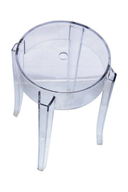 Averill Modern Plastic Dining Stool with Sturdy Seat and Legs for Kitchen and Dining Room - Elax Furniture