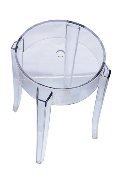 Averill Modern Plastic Dining Stool with Sturdy Seat and Legs for Kitchen and Dining Room - Elax Furniture