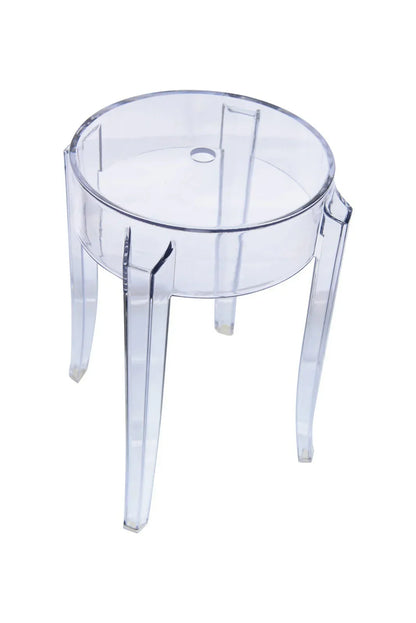 Averill Modern Plastic Dining Stool with Sturdy Seat and Legs for Kitchen and Dining Room - Elax Furniture
