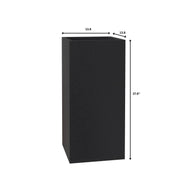 Basalt 4-Piece Fiberstone and MGO Clay Planter Set, Mid-Century Modern Tall Square Planter Pot for Indoor and Outdoor - Elax Furniture