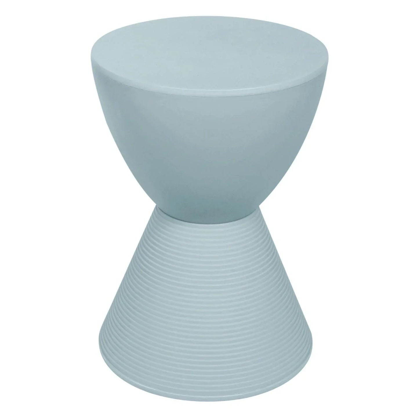 Boyd Storage Round Side End Table in Polypropylene Plastic - Elax Furniture