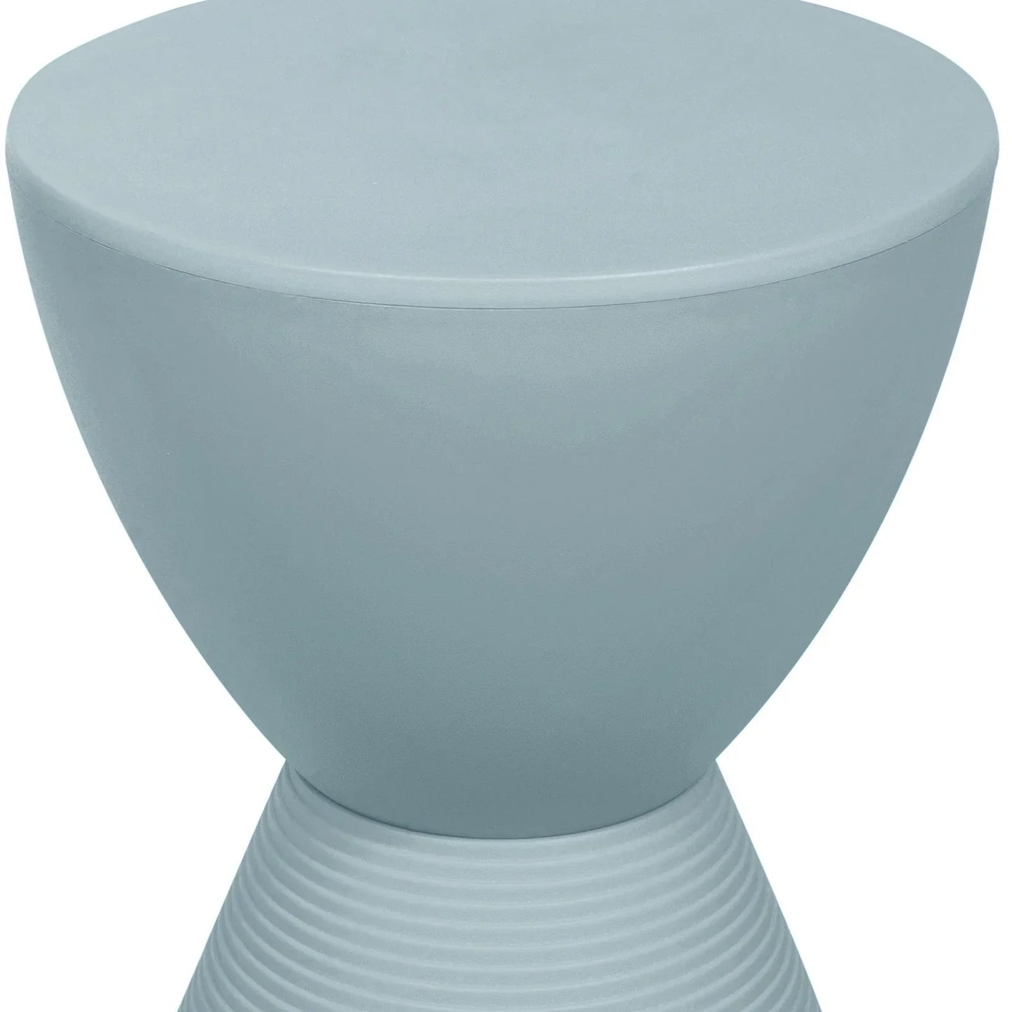 Boyd Storage Round Side End Table in Polypropylene Plastic - Elax Furniture