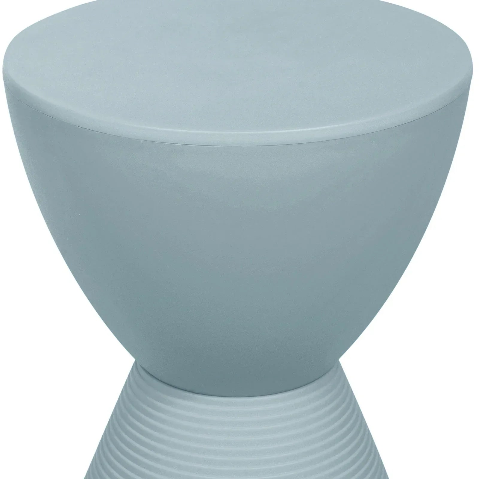 Boyd Storage Round Side End Table in Polypropylene Plastic - Elax Furniture