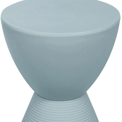 Boyd Storage Round Side End Table in Polypropylene Plastic - Elax Furniture