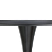 Bristol 32" Round Dining Table with Wood Top and Iron Pedestal Base - Elax Furniture