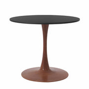 Bristol 24"/27"/31" Round Dining Table Wood Transfer Cherry/Natural/Walnut Base with MDF Table Top - Elax Furniture