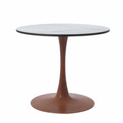 Bristol 24"/27"/31" Round Dining Table Wood Transfer Cherry/Natural/Walnut Base with MDF Table Top - Elax Furniture