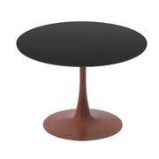Bristol 24"/27"/31" Round Dining Table Wood Transfer Cherry/Natural/Walnut Base with MDF Table Top - Elax Furniture