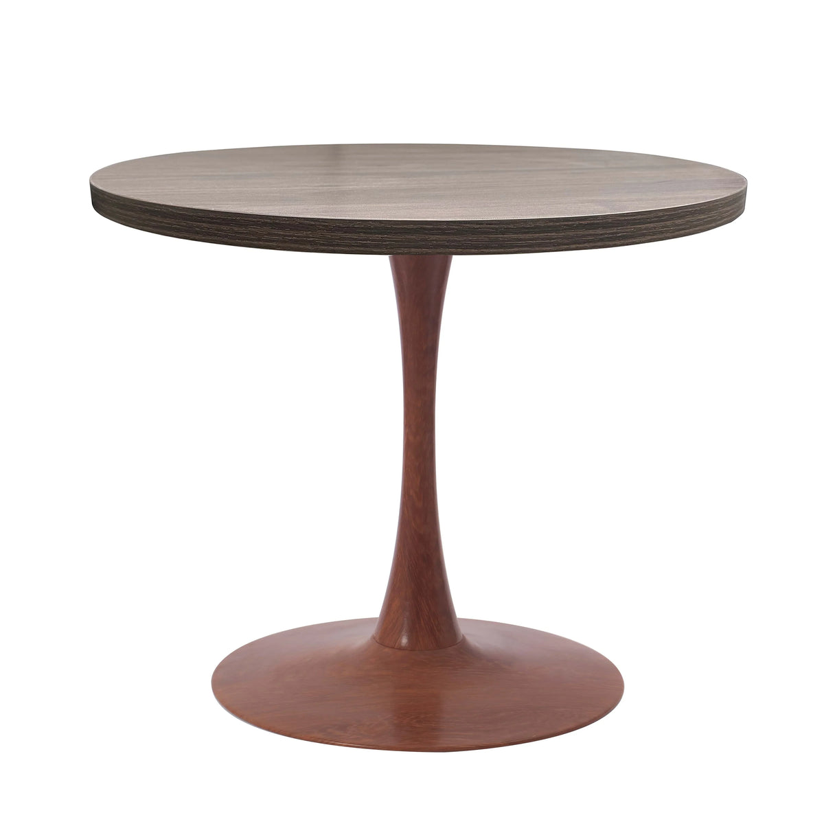 Bristol 24"/27"/31" Round Dining Table Wood Transfer Cherry/Natural/Walnut Base with MDF Table Top - Elax Furniture