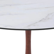 Bristol 24"/27"/31" Round Dining Table Wood Transfer Cherry/Natural/Walnut Base with MDF Table Top - Elax Furniture