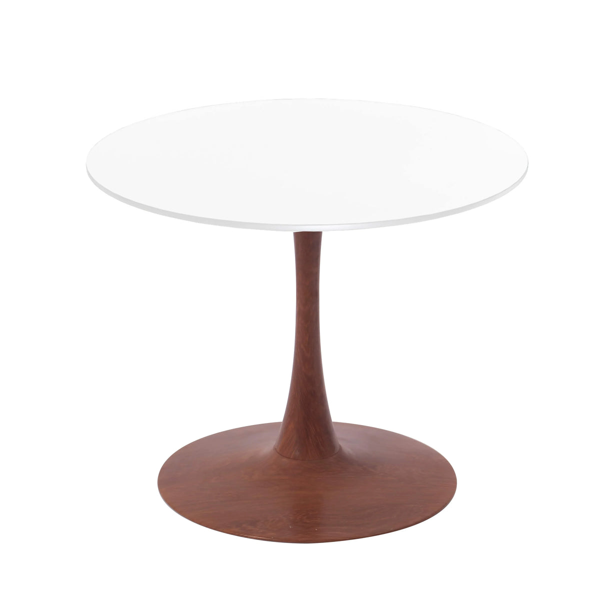 Bristol 24"/27"/31" Round Dining Table Wood Transfer Cherry/Natural/Walnut Base with MDF Table Top - Elax Furniture
