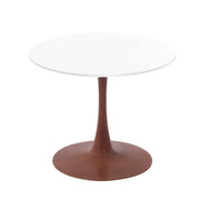 Bristol 24"/27"/31" Round Dining Table Wood Transfer Cherry/Natural/Walnut Base with MDF Table Top - Elax Furniture
