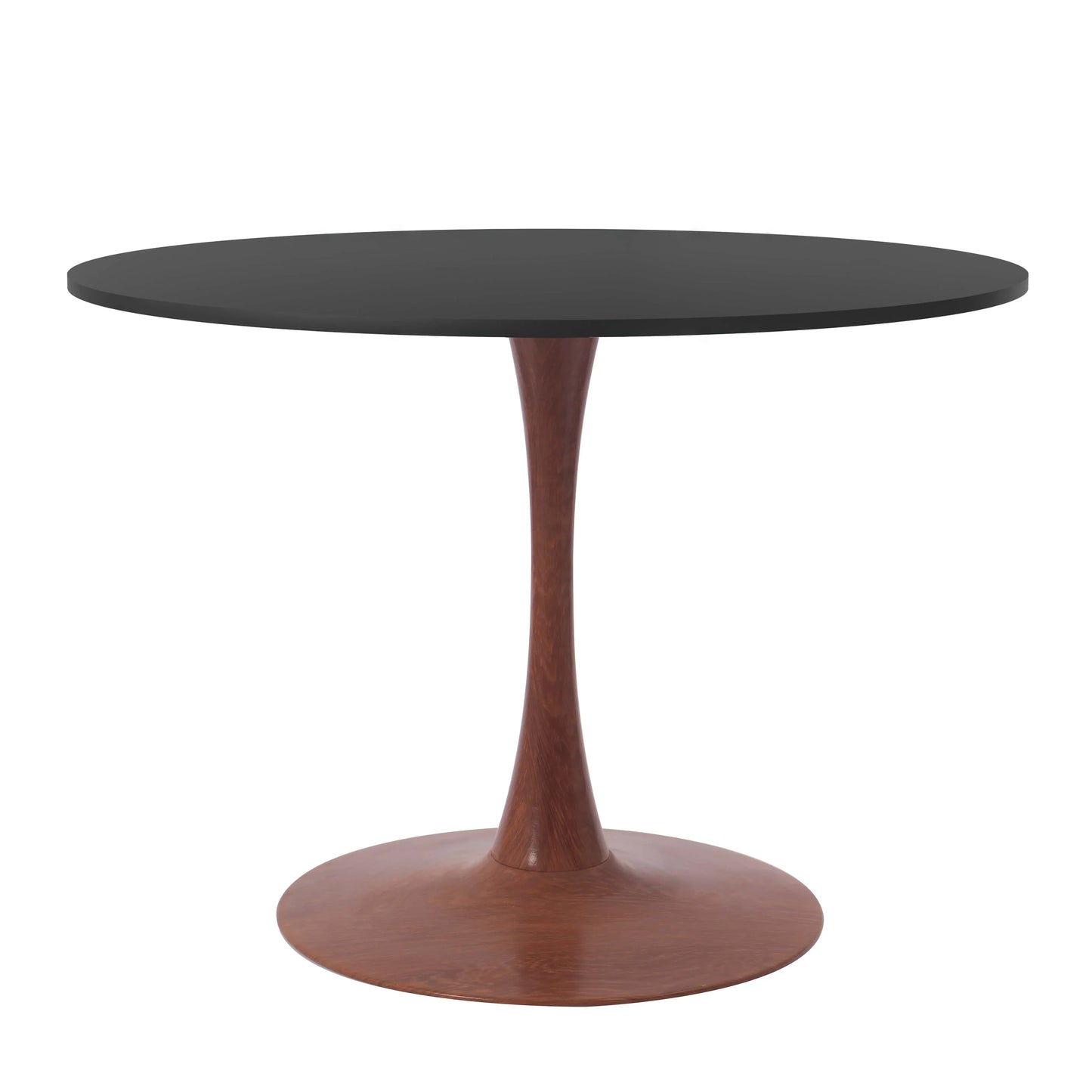 Bristol 35"/36"/40" Round Dining Table Wood Transfer Cherry/Natural/Walnut Base with MDF Table Top - Elax Furniture