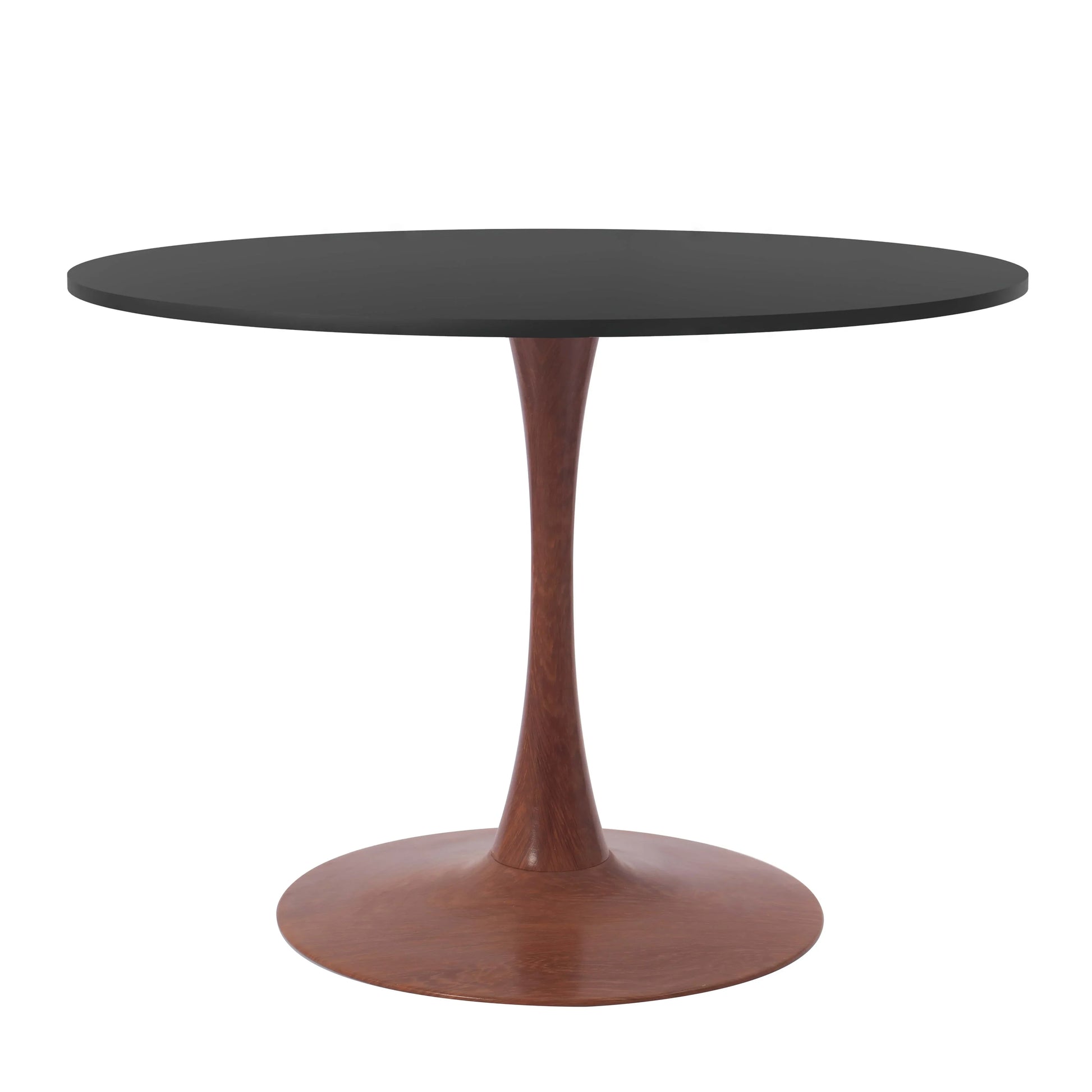 Bristol 35"/36"/40" Round Dining Table Wood Transfer Cherry/Natural/Walnut Base with MDF Table Top - Elax Furniture