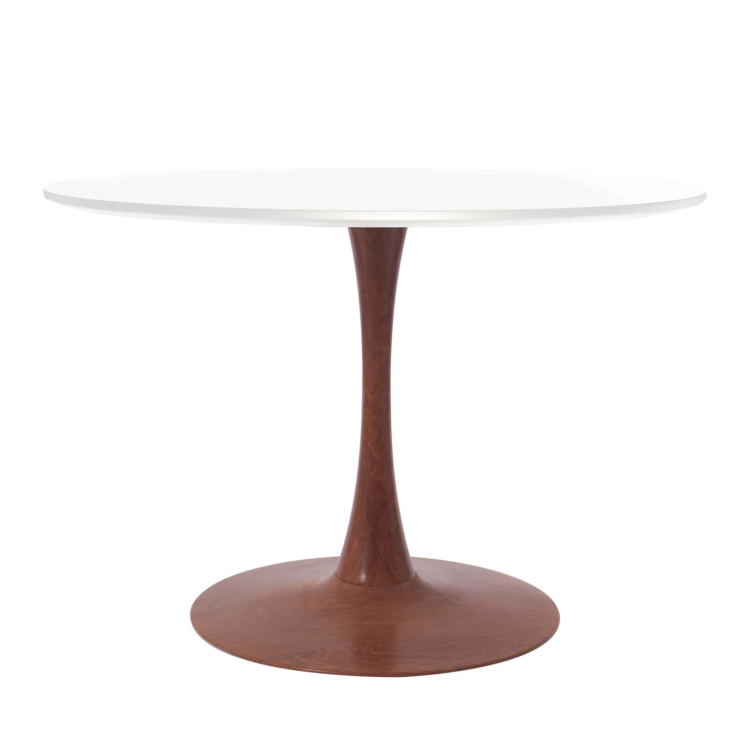 Bristol 35"/36"/40" Round Dining Table Wood Transfer Cherry/Natural/Walnut Base with MDF Table Top - Elax Furniture
