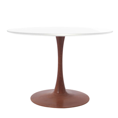 Bristol 35"/36"/40" Round Dining Table Wood Transfer Cherry/Natural/Walnut Base with MDF Table Top - Elax Furniture