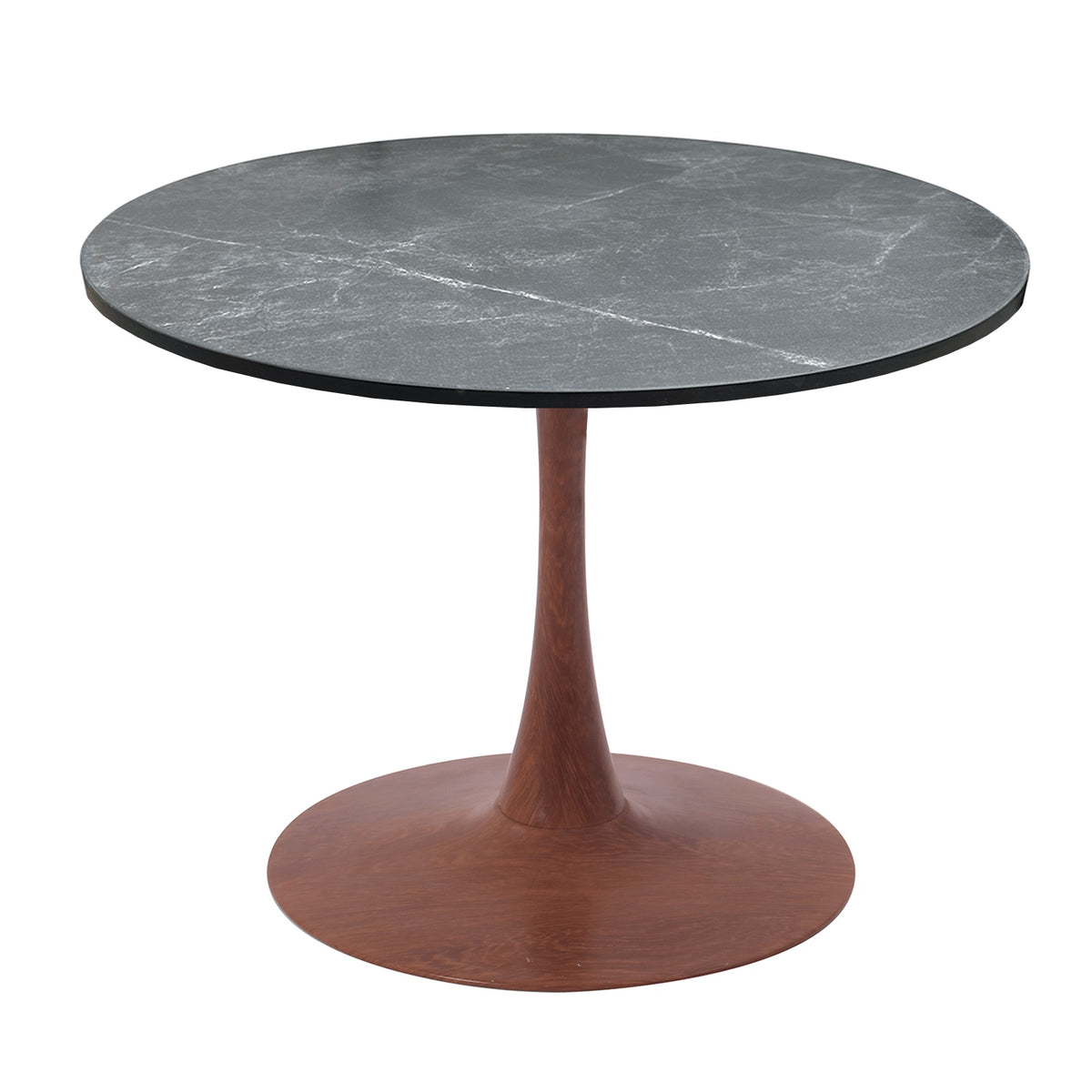 Bristol 35"/36"/40" Round Dining Table Wood Transfer Cherry/Natural/Walnut Base with MDF Table Top