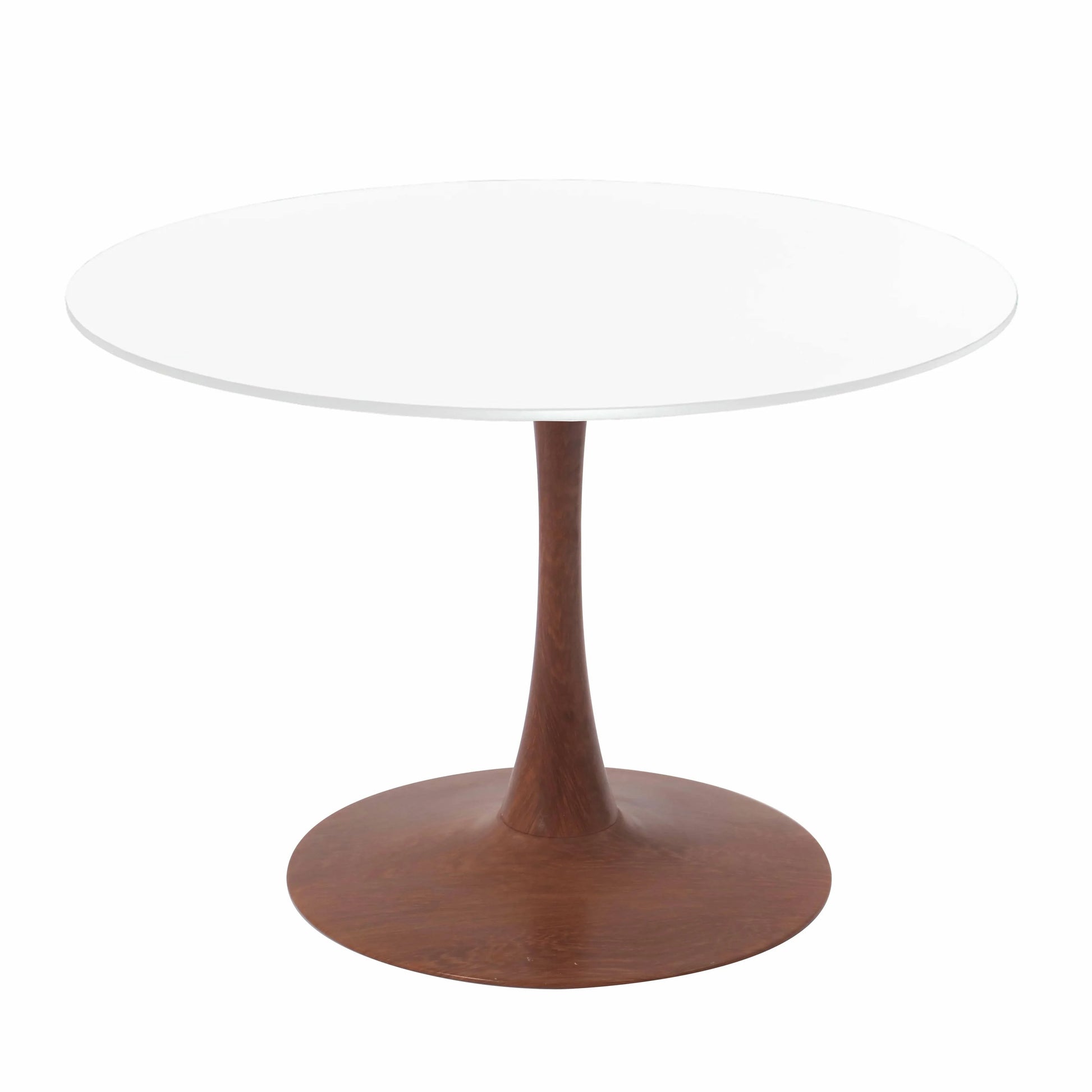 Bristol 35"/36"/40" Round Dining Table Wood Transfer Cherry/Natural/Walnut Base with MDF Table Top - Elax Furniture