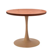 Bristol 24"/27"/31" Round Dining Table Wood Transfer Cherry/Natural/Walnut Base with MDF Table Top - Elax Furniture