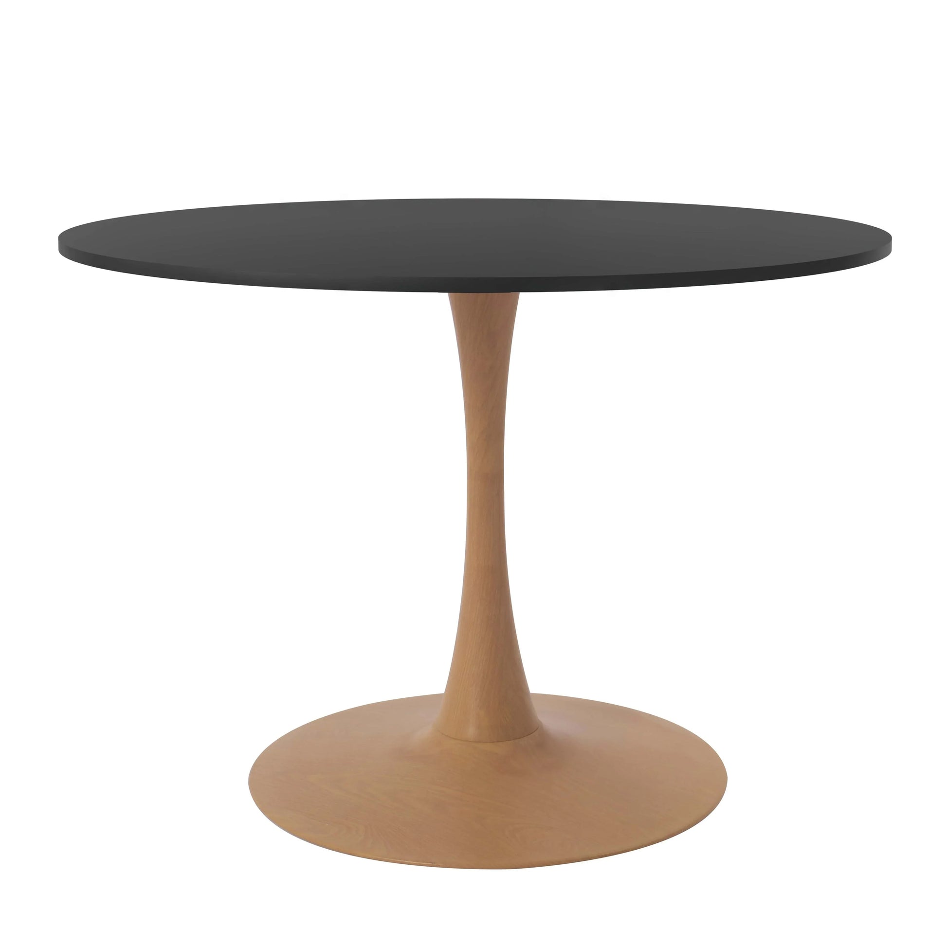 Bristol 35"/36"/40" Round Dining Table Wood Transfer Cherry/Natural/Walnut Base with MDF Table Top - Elax Furniture
