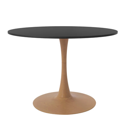 Bristol 35"/36"/40" Round Dining Table Wood Transfer Cherry/Natural/Walnut Base with MDF Table Top - Elax Furniture