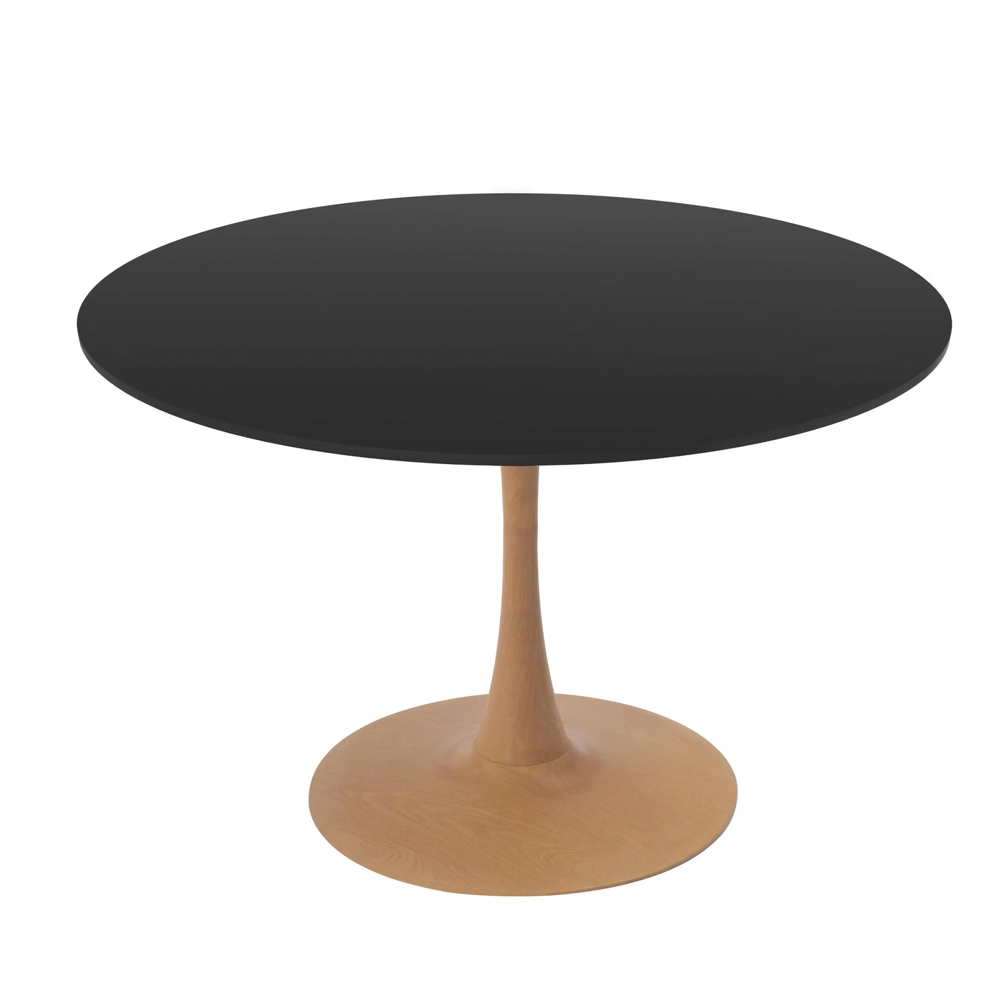 Bristol 35"/36"/40" Round Dining Table Wood Transfer Cherry/Natural/Walnut Base with MDF Table Top - Elax Furniture