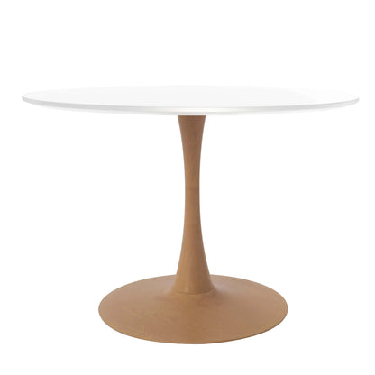 Bristol 35"/36"/40" Round Dining Table Wood Transfer Cherry/Natural/Walnut Base with MDF Table Top - Elax Furniture