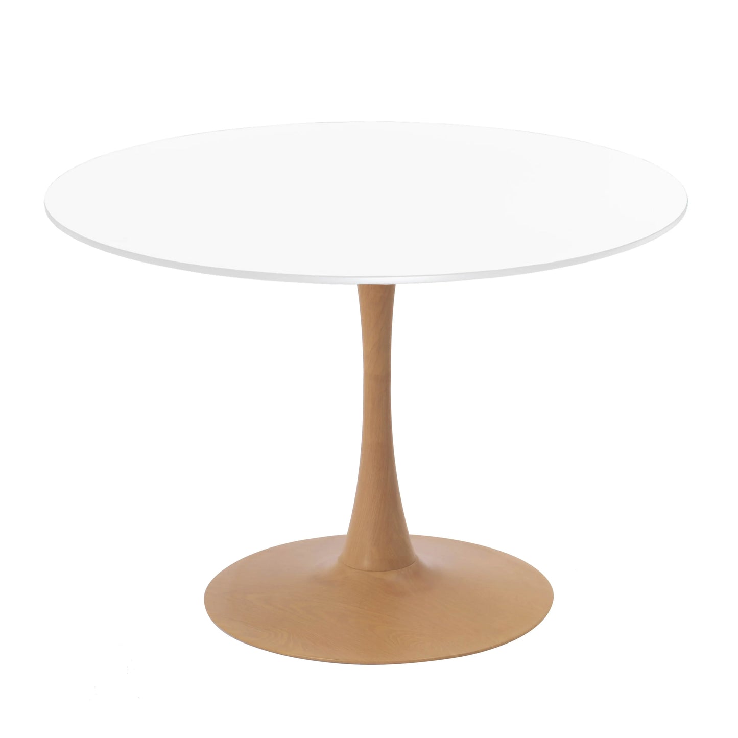 Bristol 35"/36"/40" Round Dining Table Wood Transfer Cherry/Natural/Walnut Base with MDF Table Top - Elax Furniture