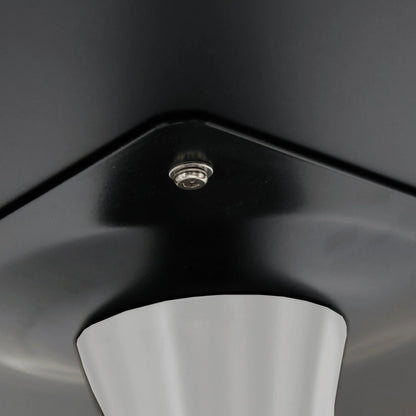 Bristol 5-Piece Dining Set with 35" Round Dining Table and 4 ABS Plastic Chairs with Gold Base - Elax Furniture