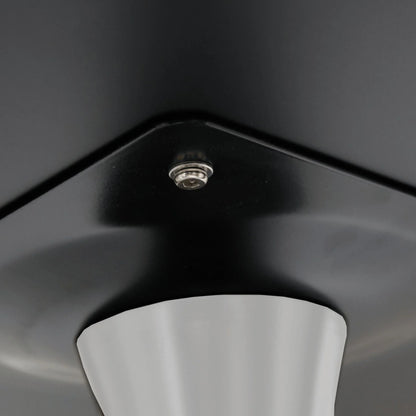 Bristol 5-Piece Dining Set with 35" Round Dining Table and 4 ABS Plastic Chairs with Gold Base - Elax Furniture