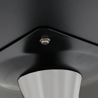 Bristol 5-Piece Dining Set with 35" Round Dining Table and 4 ABS Plastic Chairs with Gold Base - Elax Furniture